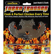 Turbo Trusser - Truss Poultry for Ovens, Smokers, Roasters, Grills, Rotisseries, Fryers (Chicken), Stainless Steel - Grill Parts America