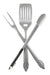 Heavy Duty BBQ Grilling Tools Set - Professional Grade 18" Long Stainless Steel 3-Piece - Grill Parts America