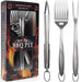 Heavy Duty BBQ Grilling Tools Set - Professional Grade 18" Long Stainless Steel 3-Piece - Grill Parts America