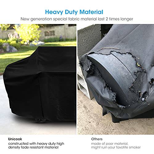 Outdoo Heavy Duty Waterproof Offset Smoker Cover 60 Inch - Grill Parts America