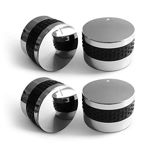 Unicook Grill Control Knob, 4 Pack with Nonslip Grip - Grill Parts America