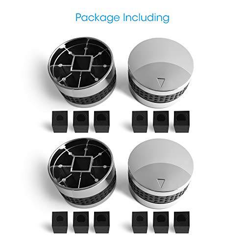 Unicook Grill Control Knob, 4 Pack with Nonslip Grip - Grill Parts America