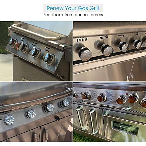 Unicook Grill Control Knob, 4 Pack with Nonslip Grip - Grill Parts America