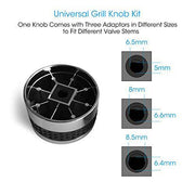 Unicook Grill Control Knob, 4 Pack with Nonslip Grip - Grill Parts America