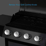 Unicook Grill Control Knob, 4 Pack with Nonslip Grip - Grill Parts America