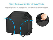 Unicook Heavy Duty Waterproof Barbecue Gas Grill Cover, 65-inch BBQ Cover, Special Fade and UV Resistant Material, Durable and Convenient, Fits Grills of Weber Char-Broil Nexgrill Brinkmann and More - Grill Parts America