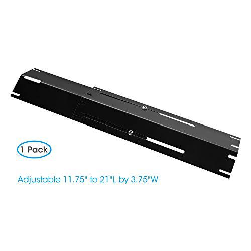 Unicook Porcelain Steel Heat Plate, Extends from 11.75" up to 21" L, Pack of 1 - Grill Parts America