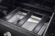 Unicook Porcelain Grill Heat Plate 4 Pack, Gas Grill Replacement Parts, 14 9/16" L Heat Shield, Flavorizer Bars, Heat Shield Plate - Grill Parts America