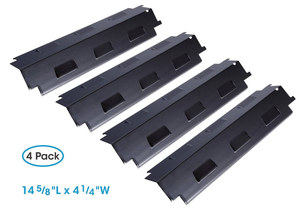 Unicook Porcelain Grill Heat Plate 4 Pack, Grill Replacement Parts, 14 5/8" L - Grill Parts America