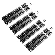 Unicook Porcelain Large Grill Heat Plate 4 Pack, 6'' Extra Width, Extends from 15.75" to 18.75" Length - Grill Parts America