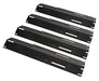 UNICOOK Universal Replacement Heavy Duty Adjustable Porcelain Steel Heat Plate Shield / Flavorizer Bar Extends from 11.75" up to 21" L, 4 Pack - Grill Parts America