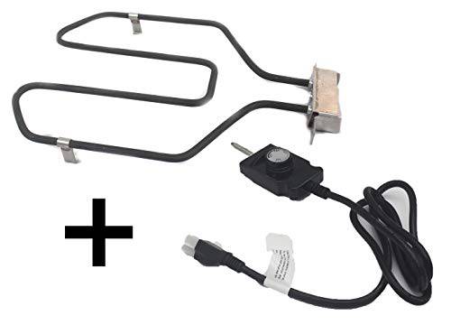Unifit 120V AC 15A Electric Smoker/Grill Analog Temperature Controller Heating Element Replacement Kits up to 1750 Watts (1 Set) - Grill Parts America