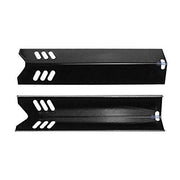 Uniflasy 15 Inch Grill Heat Plate Shield, Burner Cover, Flame Tamer for Dyna-glo Porcelain Steel 5PK - Grill Parts America