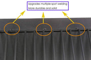 Uniflasy 20 Inches Ash Pan/Drip Pan, Replacement Part with 2pcs Fire Grate Hanger - Grill Parts America