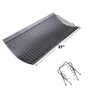 Uniflasy 27 Inches Ash Pan/Drip Pan for Chargriller 1224, 1324, 2121, 2222, 2727, 2828, 2929 Charcoal Grills, Charbroil 17302056 - Grill Parts America