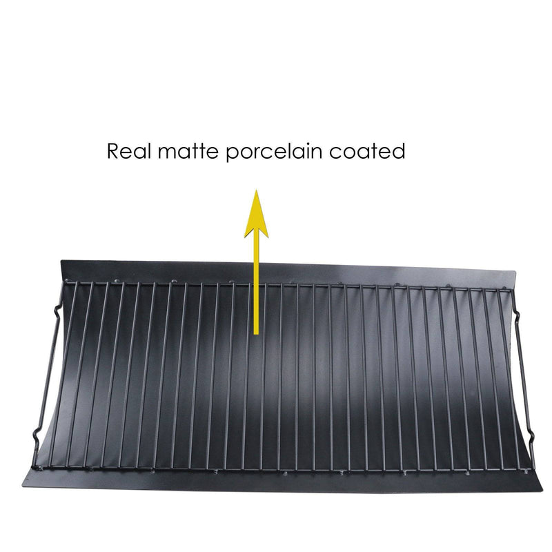 Uniflasy 27 Inches Ash Pan/Drip Pan for Chargriller 1224, 1324, 2121, 2222, 2727, 2828, 2929 Charcoal Grills, Charbroil 17302056 - Grill Parts America