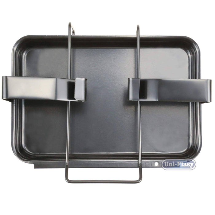 Uniflasy 7515 Grill Catch Pan Holder/Drip Pan/Grease Collection Pan Replacement Parts - Grill Parts America