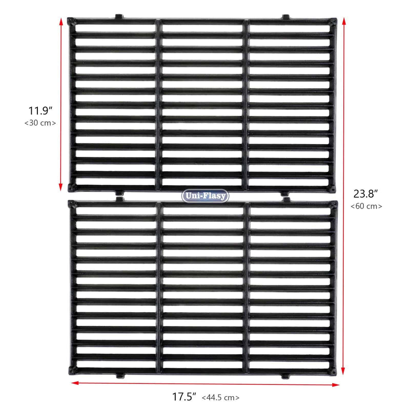 Uniflasy 7638 17.5 Inch Cooking Grid Grates for Weber - Grill Parts America