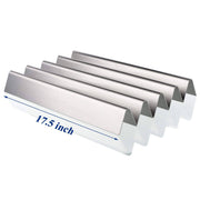 Utheer 7620 Grill Flavor Bars 17.5 Inch for Weber Genesis 300 Series E310 S310 E320 E330 EP310 EP320 EP330 Gas Grill Replacement Parts (Front Mounted Control Panel), 16 GA Non Magnetic Stainless Steel - Grill Parts America