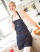 VANTOO Grilling Barbecue Denim Apron with Pockets and Adjustable Neck Strap - Grill Parts America