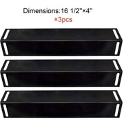 Vicool hyJ215A 16 1/2 x 4 Inches Porcelain Steel Heat Plate - Grill Parts America