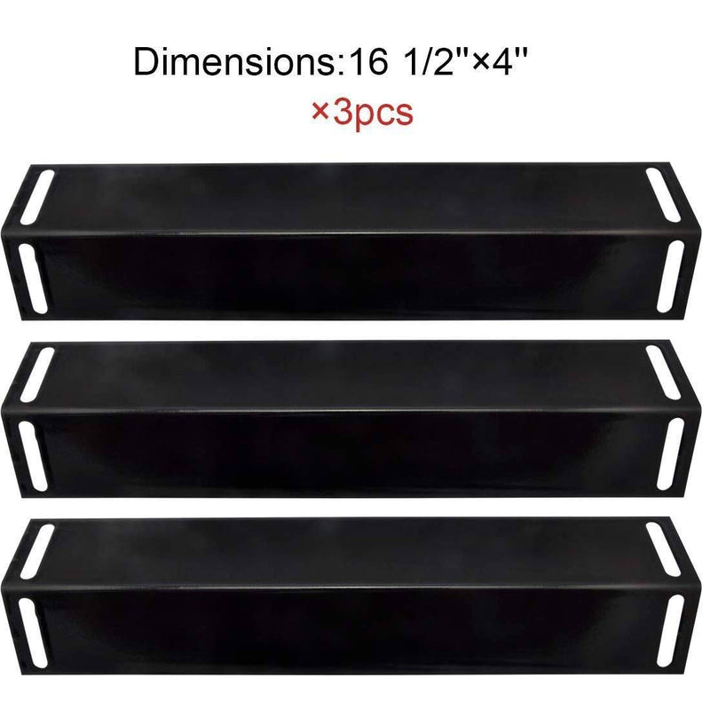 Vicool hyJ215A 16 1/2 x 4 Inches Porcelain Steel Heat Plate - Grill Parts America
