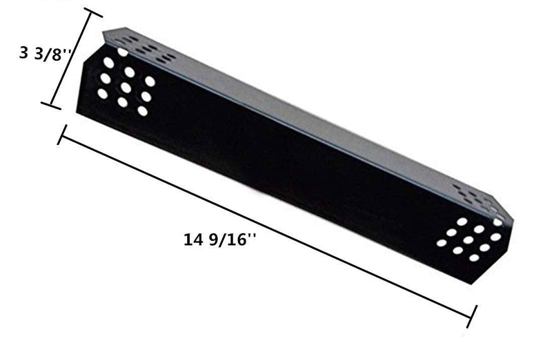 VICOOL hyJ737A 4 Pack Porcelain Steel Heat Plate Replacement for Nexgrill 720-0830H, 720-0697, 720-0737 - Grill Parts America