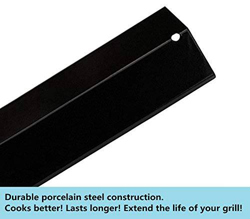 VICOOL 15 3/8 Inch Grill Replacement Parts for Brinkmann 810-3660-S, 810-2511-S, Porcelain Steel Heat Plate Heat Tent Shield for Uniflame, Aussie, Backyard Grill, hyJ231A (3-Pack) - Grill Parts America