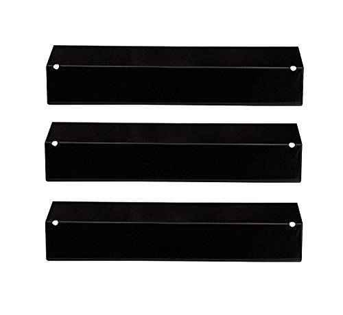VICOOL 15 3/8 Inch Grill Replacement Parts for Brinkmann 810-3660-S, 810-2511-S, Porcelain Steel Heat Plate Heat Tent Shield for Uniflame, Aussie, Backyard Grill, hyJ231A (3-Pack) - Grill Parts America