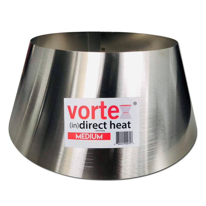 VORTEX (IN)DIRECT HEAT for Charcoal Grills, Medium Size - Fits Weber Kettle 22 26.75 WSM Smokey Mountain XL Kamado XL Big Green Egg - Grill Parts America