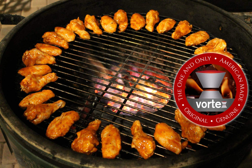 VORTEX (IN)DIRECT HEAT for Charcoal Grills, Medium Size - Fits Weber Kettle 22 26.75 WSM Smokey Mountain XL Kamado XL Big Green Egg - Grill Parts America