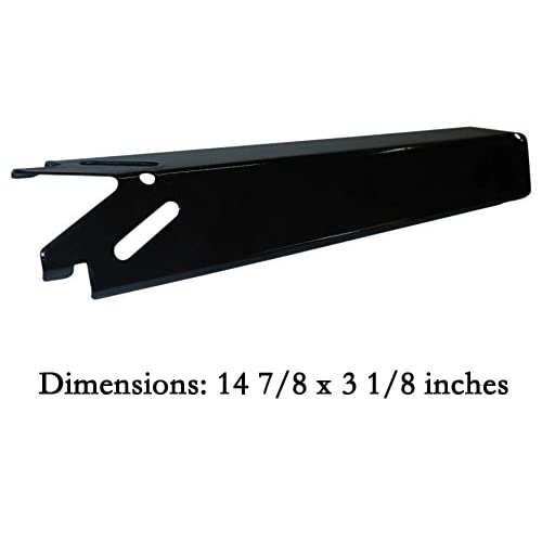 Votenli P9943A(4-Pack) 14 7/8 inches Porcelain Steel Heat Plates Replacement for Brinkmann 810-4221-S, 810-6420-S - Grill Parts America
