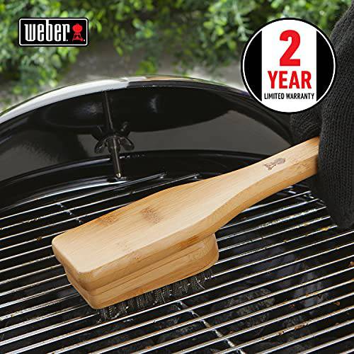 Weber 12" Bamboo Grill Brush - Grill Parts America