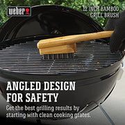 Weber 12" Bamboo Grill Brush - Grill Parts America