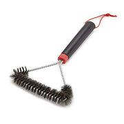 Weber 12" Three-Sided Grill Brush - Grill Parts America