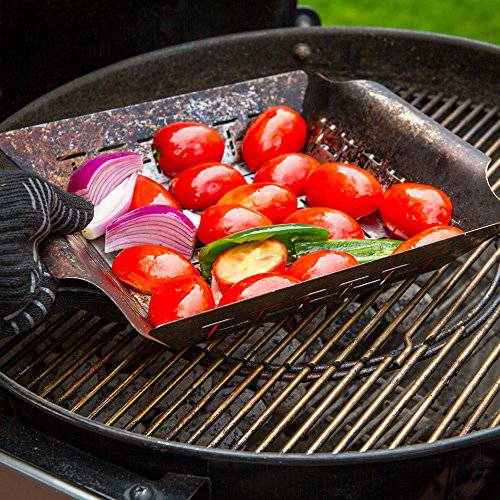 Weber 6434 Professional-Grade Vegetable Basket - Grill Parts America