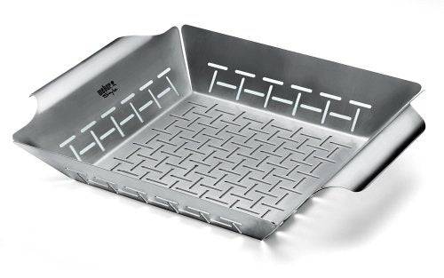 Weber 6434 Professional-Grade Vegetable Basket - Grill Parts America