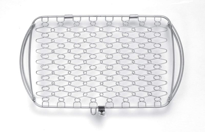 Weber 6471 Original Stainless Steel Fish Basket, Large - Grill Parts America