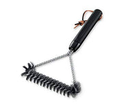 Weber 6494 12-Inch 3-Sided Grill Brush - Grill Parts America