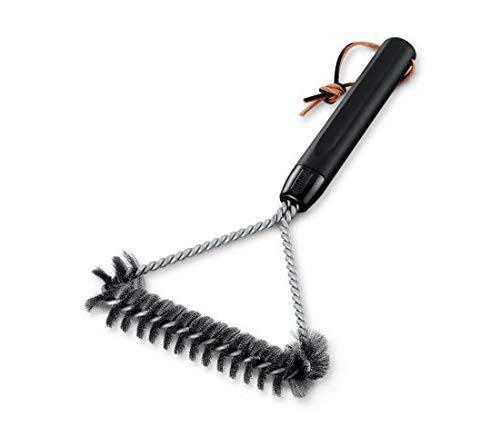 Weber 6494 12-Inch 3-Sided Grill Brush - Grill Parts America