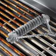 Weber 6494 12-Inch 3-Sided Grill Brush - Grill Parts America