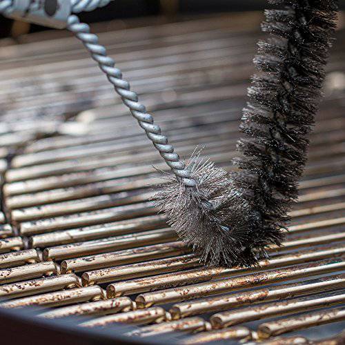 Weber 6494 12-Inch 3-Sided Grill Brush - Grill Parts America