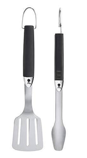 Weber 6645 Original Portable 2-Piece Stainless Steel Tool Set - Grill Parts America