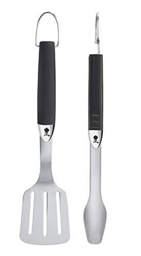 Weber 6645 Original Portable 2-Piece Stainless Steel Tool Set - Grill Parts America