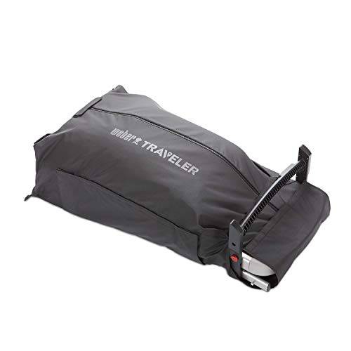 Weber 7030 Traveler Cargo Protector Grill Cover, Black - Grill Parts America