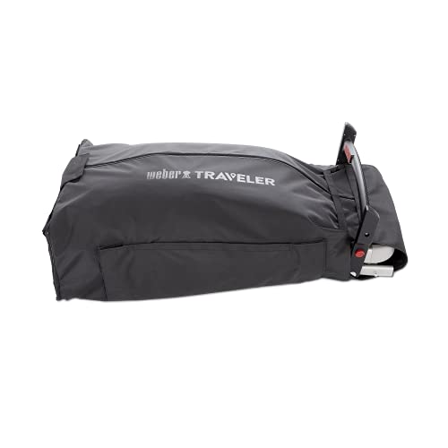 Weber 7030 Traveler Cargo Protector Grill Cover, Black - Grill Parts America