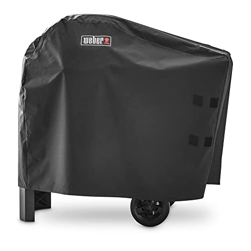 Weber 7181 Pulse 2000 Premium Cart Grill Cover, 25.7 x 6.4 x 30.7 cm, Black - Grill Parts America