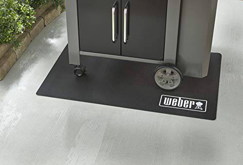 Weber 7696 Protection Floor Mat, Black - Grill Parts America