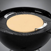Weber 8836 Gourmet BBQ System Pizza Stone with Carry Rack - Grill Parts America