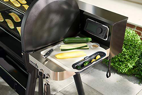 Weber Cutting Board with Catch Bin, White - Grill Parts America